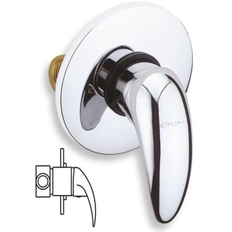 Novaservis Metalia 55 - Robinetterie de douche encastrée, chrome 55050,0 (1/2)