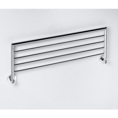 Porte-serviettes inclinable OMEGA laiton chromé 65,5x5,5x27cm