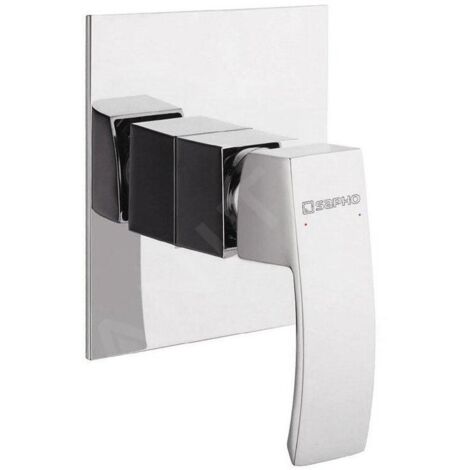 Sapho Ginko - Mitigeur de douche encastré, avec corps d’encastrement, chrome 1101-41 (1/2)