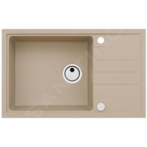Alveus Intermezzo - Évier en granit 780x480 mm, beige 1117048 (1/5)
