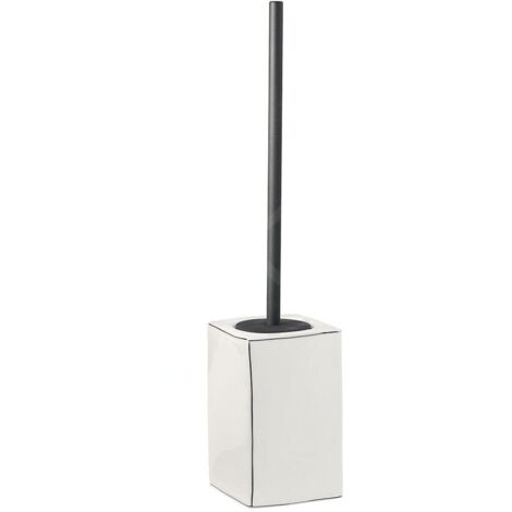 Sapho Accessoires de salle de bains Gedy - Brosse WC à poser Lucrezia, blanc/noir LC33 (1/5)
