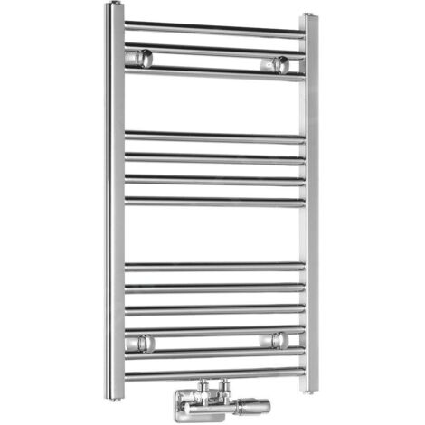 Aqualine Alya - Sèche-serviettes 80 x 50 cm, 235 W, chrome LLS301 (1/5)