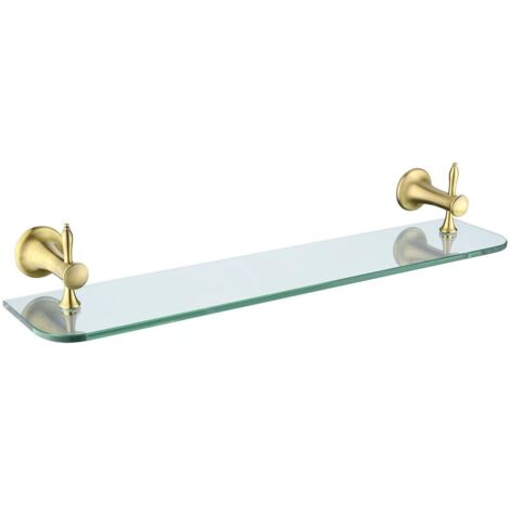 Novaservis Ferro Antica - Etagère, 600x102 mm, verre/bronze AAI13BR (1/2)