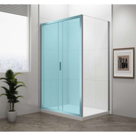 Polysan Easy Line - Paroi de douche latérale 1000 mm, verre clair EL3415 (1/5)