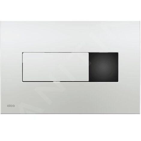 Alca - Commande électronique de la chasse d'eau, alimentation secteur, chrome brillant M371S (1/2)