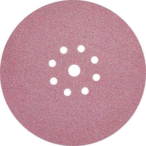 Makita – Disque abrasif P120 225 mm 9 trous – Lot de 25 pcs pour plaque de plâtre – B68404 (1/8)