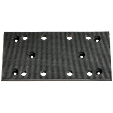 Metabo – Patin à bande auto-agrippante 93x185 mm – Plateau abrasif pour ponceuse SR 4350 TurboTec – Pour ponçage bois dur