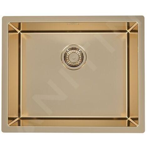 Alveus Quadrix Monarch - Évier 550x440 mm, bronze 1103384 (1/2)