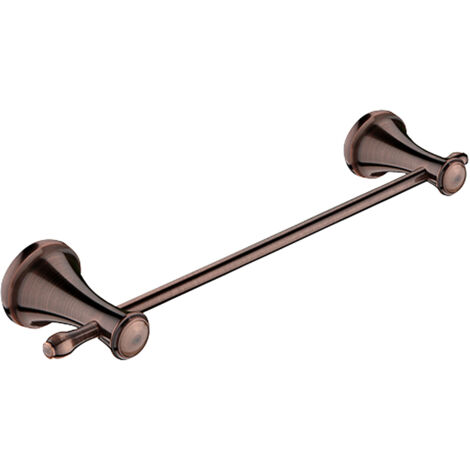 Porte-serviettes 1 Barre Fixe, L. 41.5 Cm, Cuivre Antique, Lada, Antique Salle De Bains Rétro Nimco (1/3)