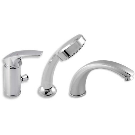 Novaservis Metalia 57 - Robinet de baignoire 3 trous, chrome 57045,0 (1/2)
