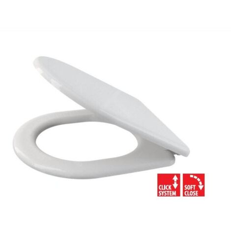 Alca - Abattant WC, duroplast, SoftClose, blanc A66 (1/4)