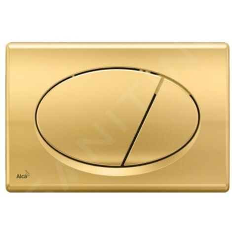 Alca Basic - Bouton de commande affleurant, doré M75 (1/2)