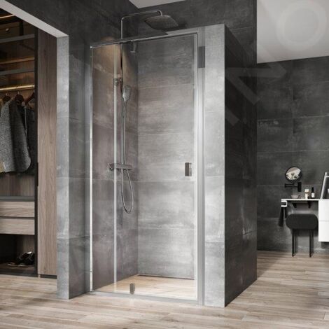 Ravak Nexty - Porte de douche pivotante 1000 mm, chrome/verre clair 03OA0C00Z1 (1/5)