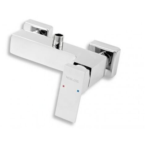 Novaservis Nobless Edge - Robinetterie de douche avec sortie supérieure, chrome 36062/1,0 (1/2)