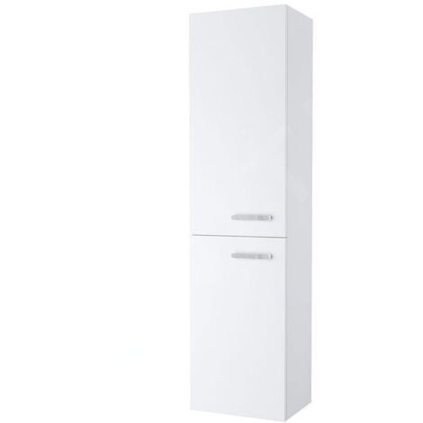 Ravak Chrome - Armoire suspendue SB 390 L, 290x390x1500 mm, gauche, blanc X000000542 (1/3)