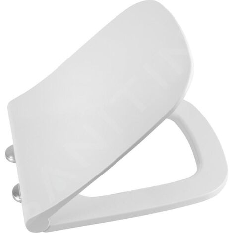 Sapho Garcia - Abattant WC Slim, SoftClose, blanc/chrome 100727 (1/5)