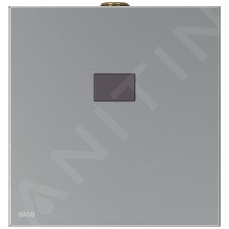 Alca - Commande électronique de rinçage d'urinoir, alimentation secteur, acier inoxydable ASP4-K (1/3)