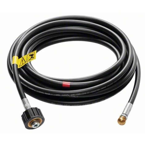 Bosch – Kit de débouchage 16 m – Pression max. 150 bars – Buse en laiton avec trois buses inversées – F016800442 (1/5)