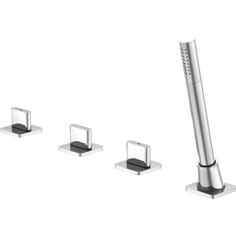 Steinberg 230 - Mitigeur pour rebord de baignoire, installation à 4 trous, chrome 230 2480 (1/3)