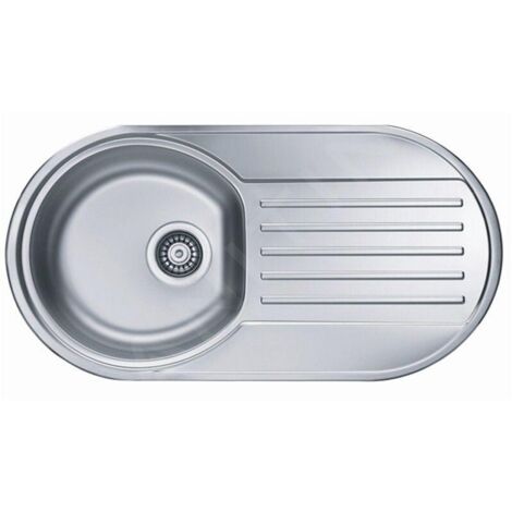 Alveus Form - Évier 830x435 mm, inox 1060038 (1/3)