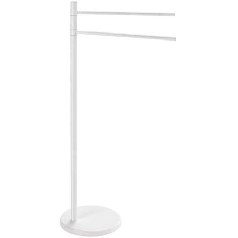 Aqualine White Line - Support avec porte-serviettes, blanc MM31 (1/2)