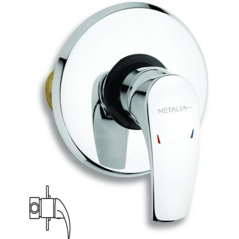 Novaservis Metalia 57 - Robinetterie de douche encastrée, chrome 57050,0 (1/2)