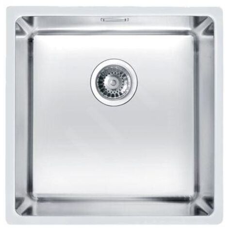 Alveus Kombino - Évier 440x440 mm, avec commande du vidage, inox 1118877 (1/3)