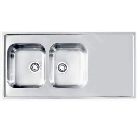 Alveus Classic Pro - Évier 1200x600 mm, inox 1130474 (1/3)