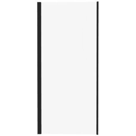 Ravak Pivot - Paroi de douche PPS-80, 770-795 mm, noir/verre clair 90G40300Z1 (1/4)