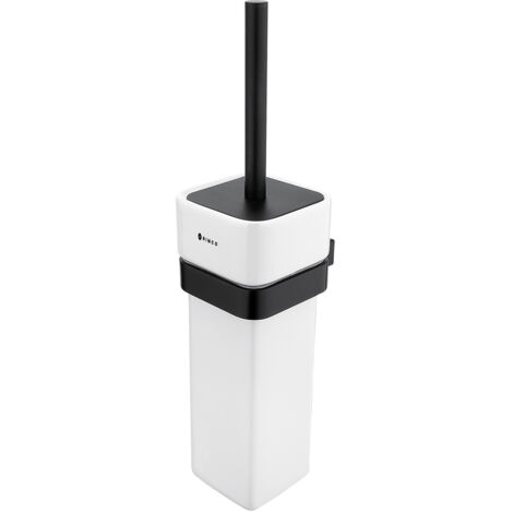 Nimco Kibo Black Toilet brush, brosse de toilette, récipient en céramique Ki-14094K-90 (1/5)