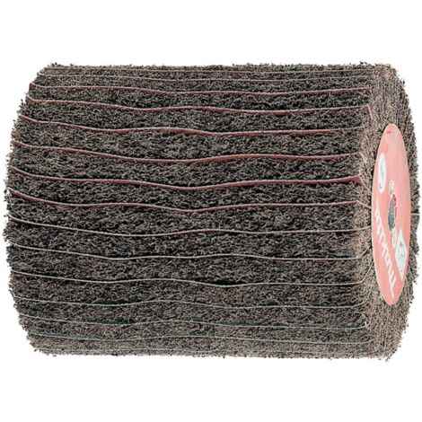 MAKITA Brosse texture abrasive et lamelles papier abrasif pour réf. 9741 - x 1 - 80 (1/5)