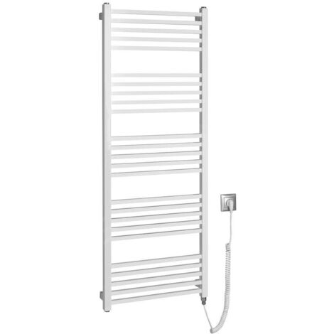 Sapho Metro-E - Sèche-serviettes 50x134 cm, 500 W, blanc ME513 (1/3)