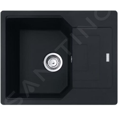 Franke Urban - Évier en fragranit UBG 611-62, 620x500 mm, noir mat 114.0700.097