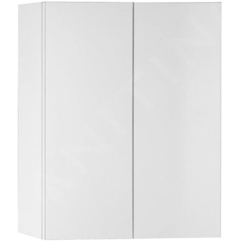 Aqualine Vega - Galerie avec miroir, 600x700x180 mm, blanc VG060 (1/3)