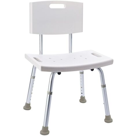 Sapho Accessoire Ridder - Chaise avec dossier, hauteur réglable, blanc A00602101 (1/5)