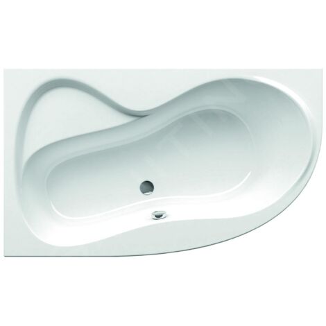 Ravak Rosa 95 - Baignoire d'angle, 1500x950 mm, gauche, blanc C551000000