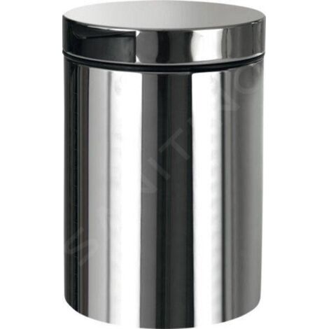 Sapho - Poubelle mural 3 l, inox poli XP018 (1/3)