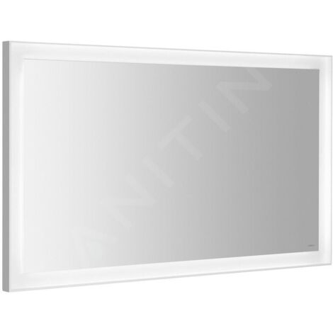 Sapho Flut - Miroir Flut avec éclairage LED 120x70 cm, blanc FT120 (1/5)