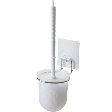 Compactor Bestlock Magic - Brosse de toilette murale avec support, blanc/chrome RAN6859 (1/2)