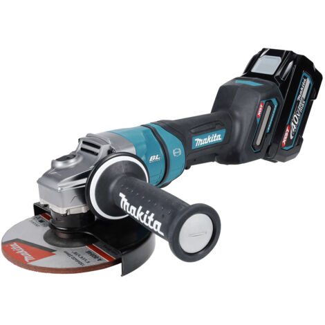 Makita – Meuleuse d'angle sans fil Ø 150 mm 40 V max – GA051GZ – Moteur Brushless – Technologie XPT pour chantiers humides (1/5)