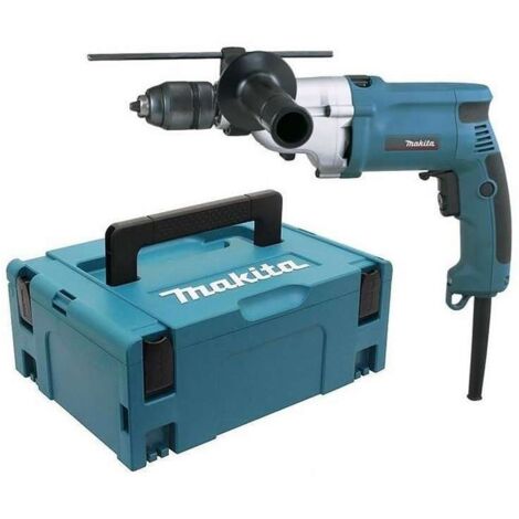 Makita – Perceuse à percussion 1010W HP2071J – Aluminium durable – Vitesse 2900 tr/min – Capacité perçage béton 20 mm – Mandrin auto-serrant 13 mm (1/10)