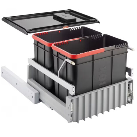 Poubelle Sorter Duo 45 - sur porte coulissante (pour meuble de 45 cm) - Franke