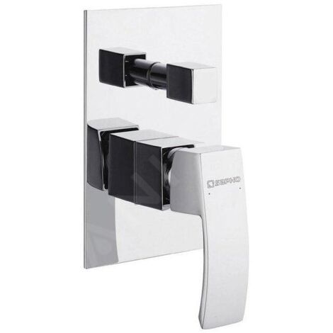 Sapho Ginko - Mitigeur encastré de douche, 2 sorties, chrome 1101-42 (1/2)
