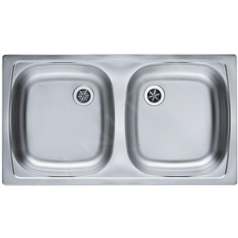 Alveus Basic - Évier 780x435 mm, inox 1039144 (1/3)