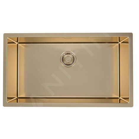 Alveus Quadrix Monarch - Évier 790x450 mm, bronze 1117479 (1/2)