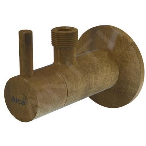 Alca - Vanne d'angle avec filtre 1/2", bronze-antique ARV001-ANTIC (1/2)