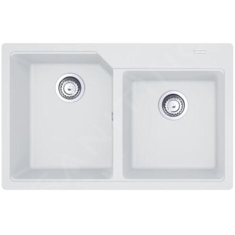 Franke Urban - Évier en fragranit UBG 611-78, 780x500 mm, blanc arctique 114.0700.116 (1/3)
