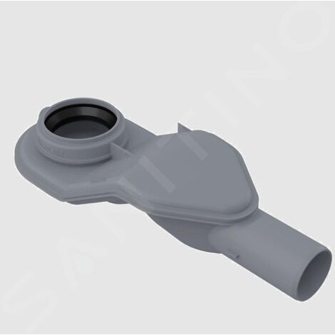 Alca - Siphon pour gouttière APZ2012, APZ2022, extra bas, DN40 P142 (1/2)