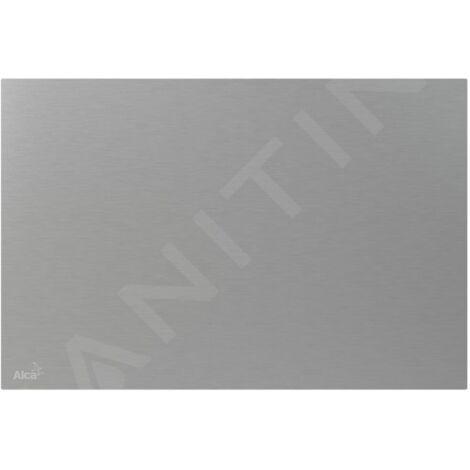 Alca - Plaque de recouvrement pour systèmes d'installation de cloisons, alunox mat P120 (1/2)
