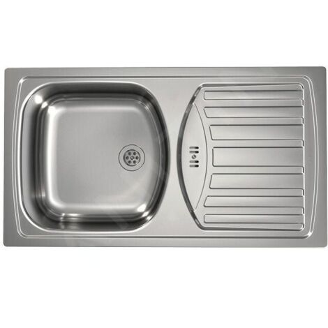 Alveus Basic - Évier 780x435 mm, inox 1136531 (1/2)